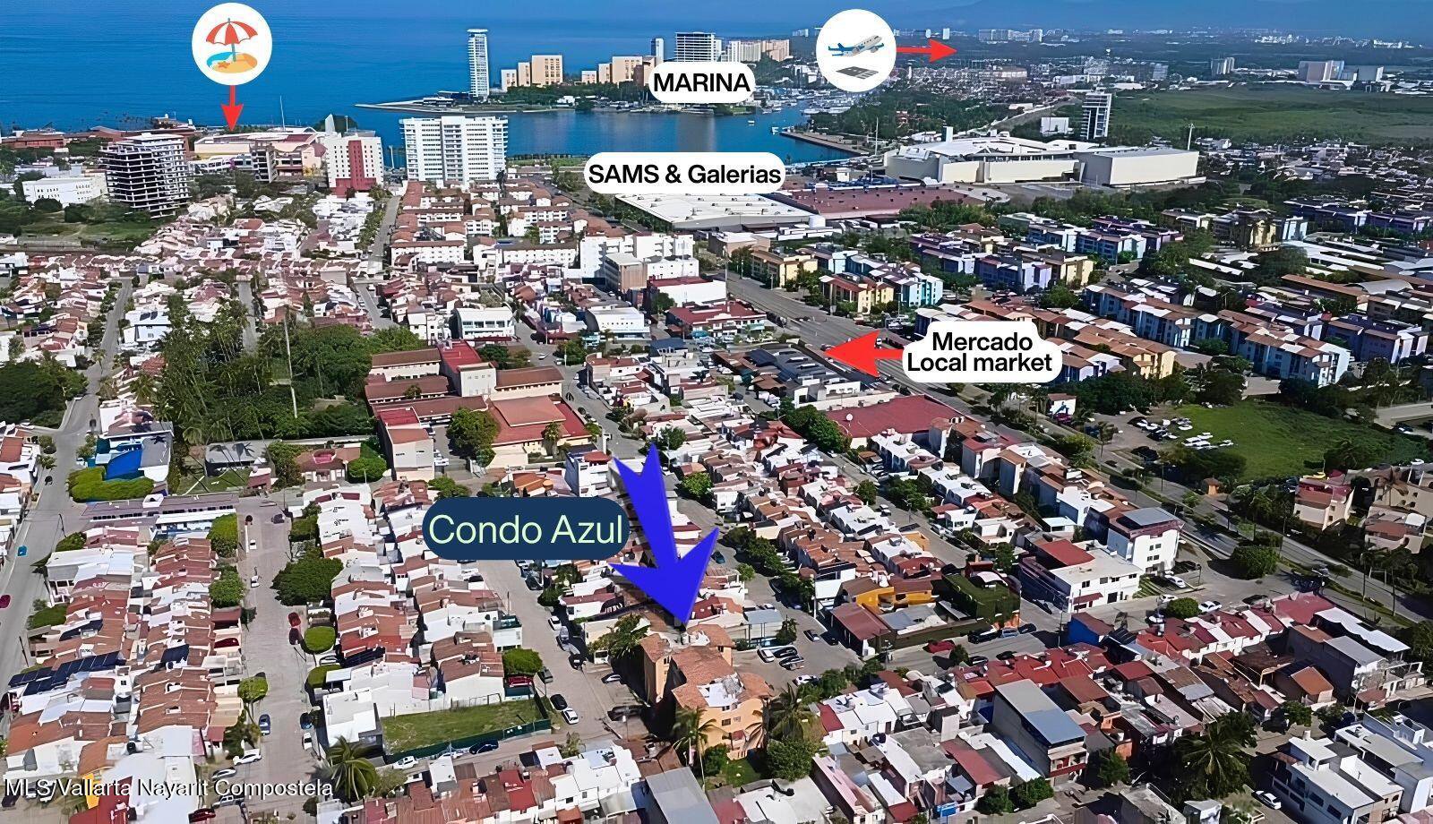 685 Mar De Cortes Unit 404, Puerto Vallarta, JALISCO N/A — Palmar de Aramara