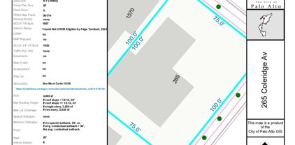 265 Coleridge AVE, Palo Alto