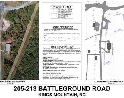205, 213 Battleground  Road, Kings Mountain