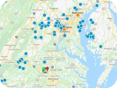 Interactive Map Search image