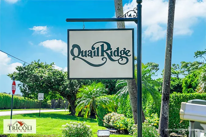 Quail Ridge Boynton Beach Homes Sold