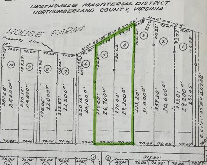 lot4&5 Cod Creek Drive, Heathsville