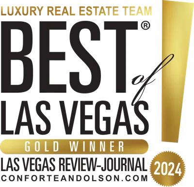 Best of Las Vegas 2024 Gold Winner, Luxury Real Estate Team, Las Vegas Review-Journal