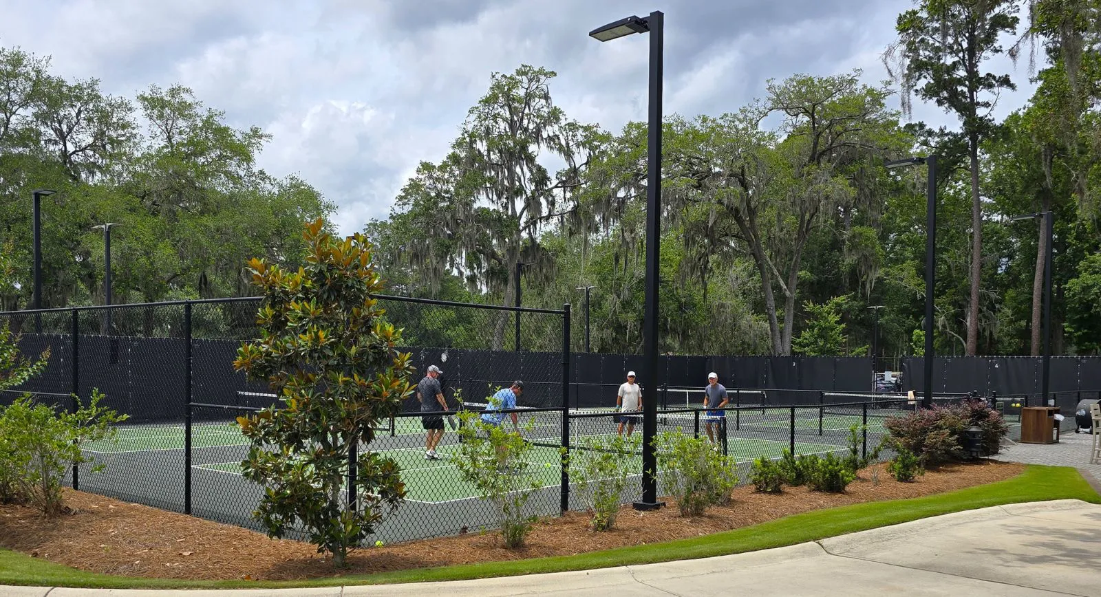 Pickleball courts at Callawassie Island, Okatie SC