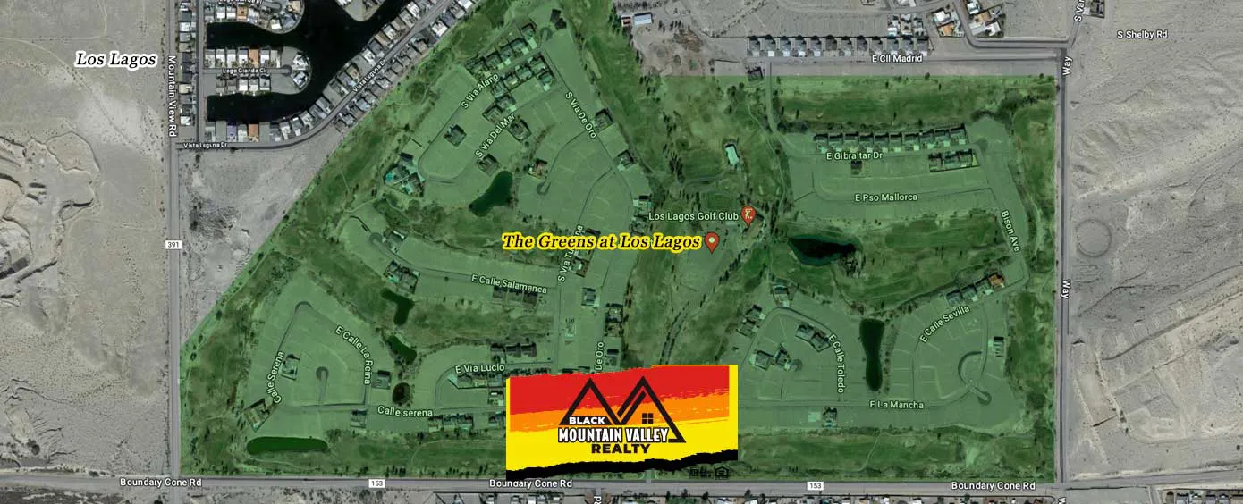 Image: Google Satellite View of The Greens at Los Lagos