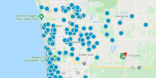 Naples Real Estate Map Search