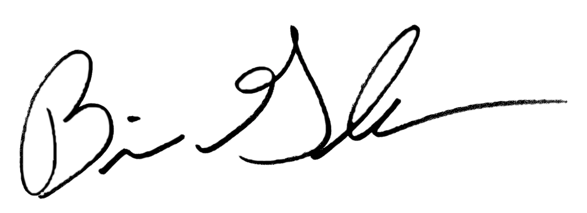 Brian Glenn Signature