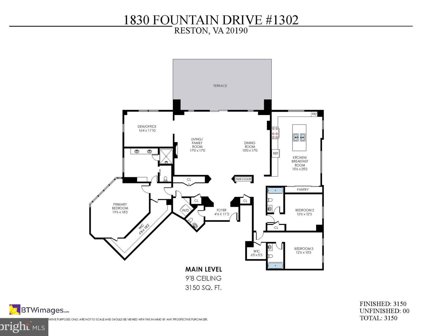 1830 Fountain Dr Unit #1302, Reston