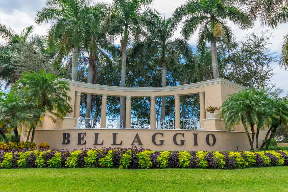 Homes Sold in Bellaggio Lake Worth