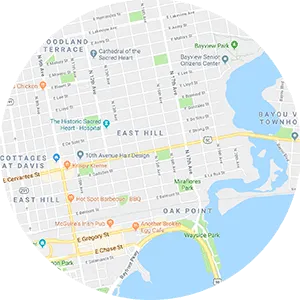 Interactive Map Search link button