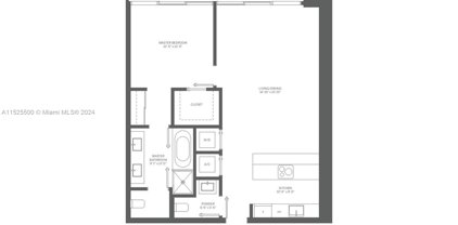 1000 Brickell Plaza Unit #2808, Miami