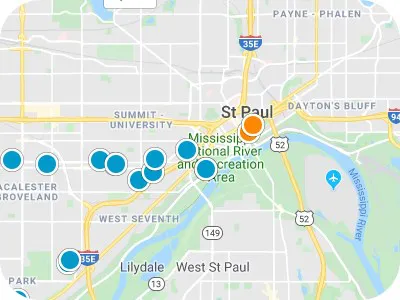 Twin Cities Real Estate Map Search