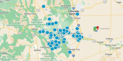 Colorado Real Estate Map Search