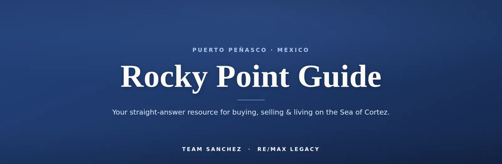 Rocky Point Guides