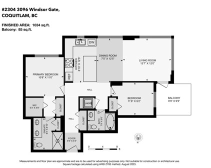 3096 Windsor Gate Unit 2304, Coquitlam