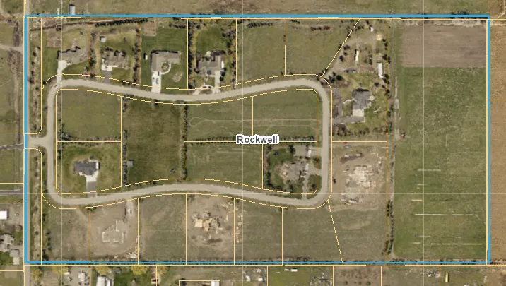 Rockwell Estates Subdivision in Rexburg