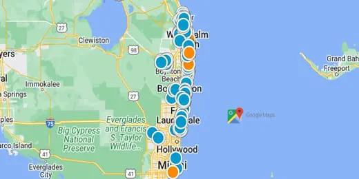 South Florida Real Estate Map Search