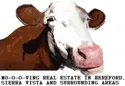Mo-o-o-o-oing Real Estate in Hereford Logo
