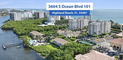 3604 S Ocean Boulevard Unit #101, Highland Beach