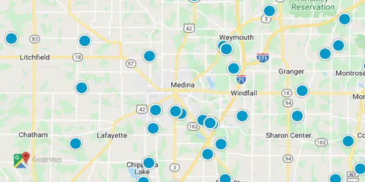 Medina Real Estate Map Search