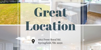 6815 Front Royal Rd, Springfield