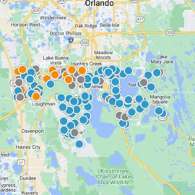 Osceola County Florida Interactive Real Estate Map Search