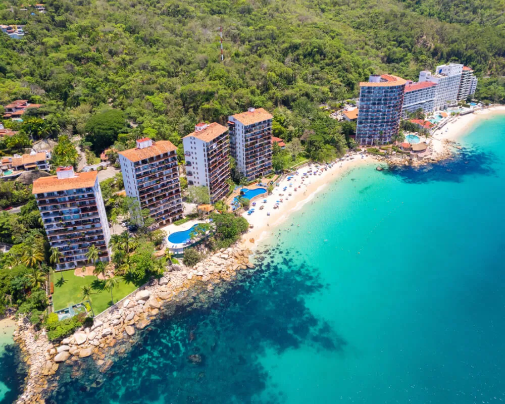 Puerto Vallarta South Shore coastline