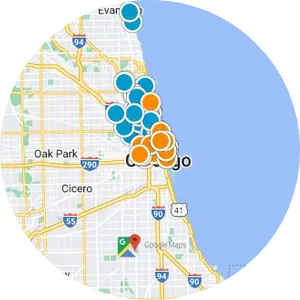 Interactive Map Search