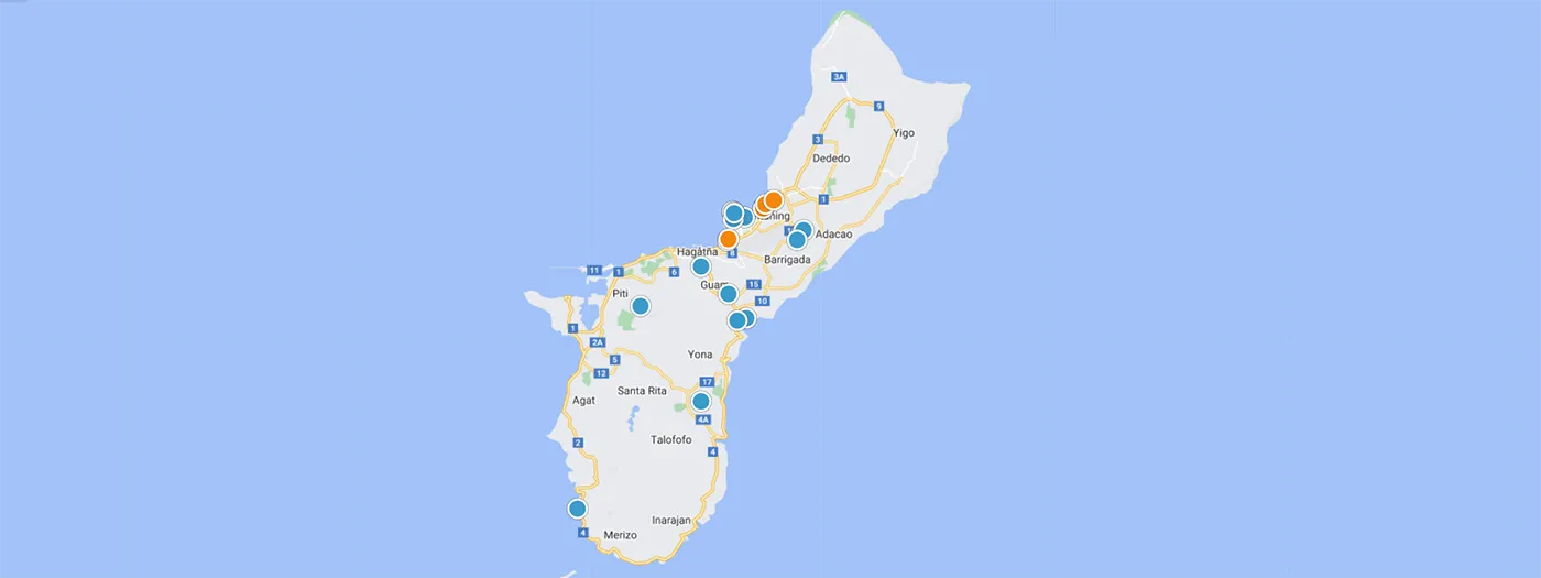 Interactive Map Search
