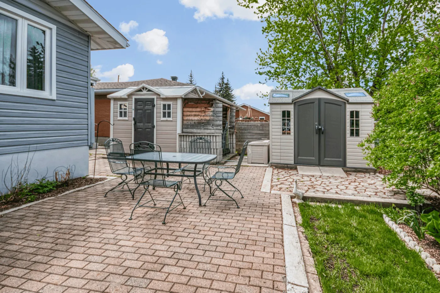 Greater Sudbury home patio illustrating how a seller plan begins with the move