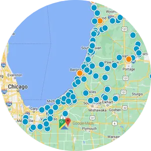 Interactive Map Search