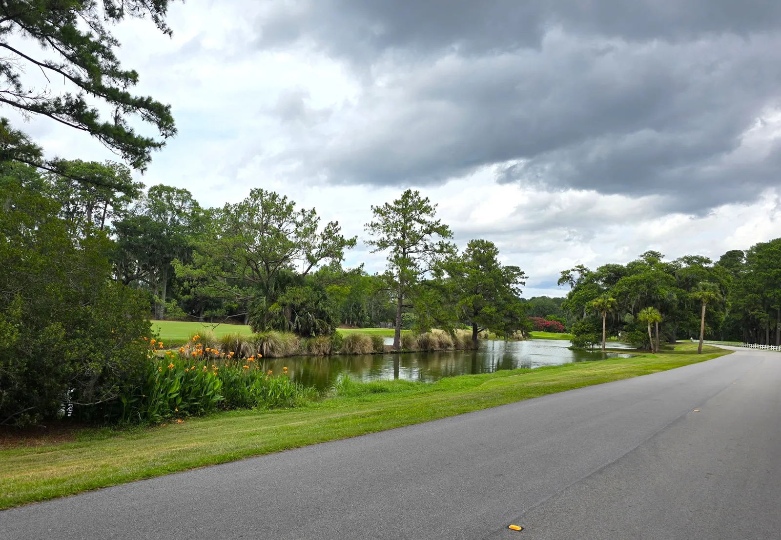 Water and golf course view on Callawassie Island, Okatie SC