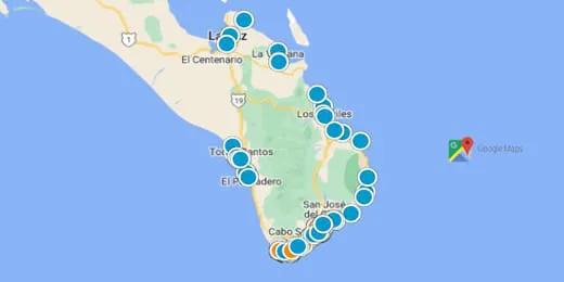 Los Cabos Real Estate Map Search