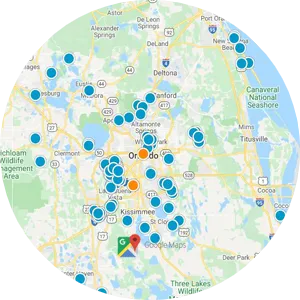 Interactive Map Search