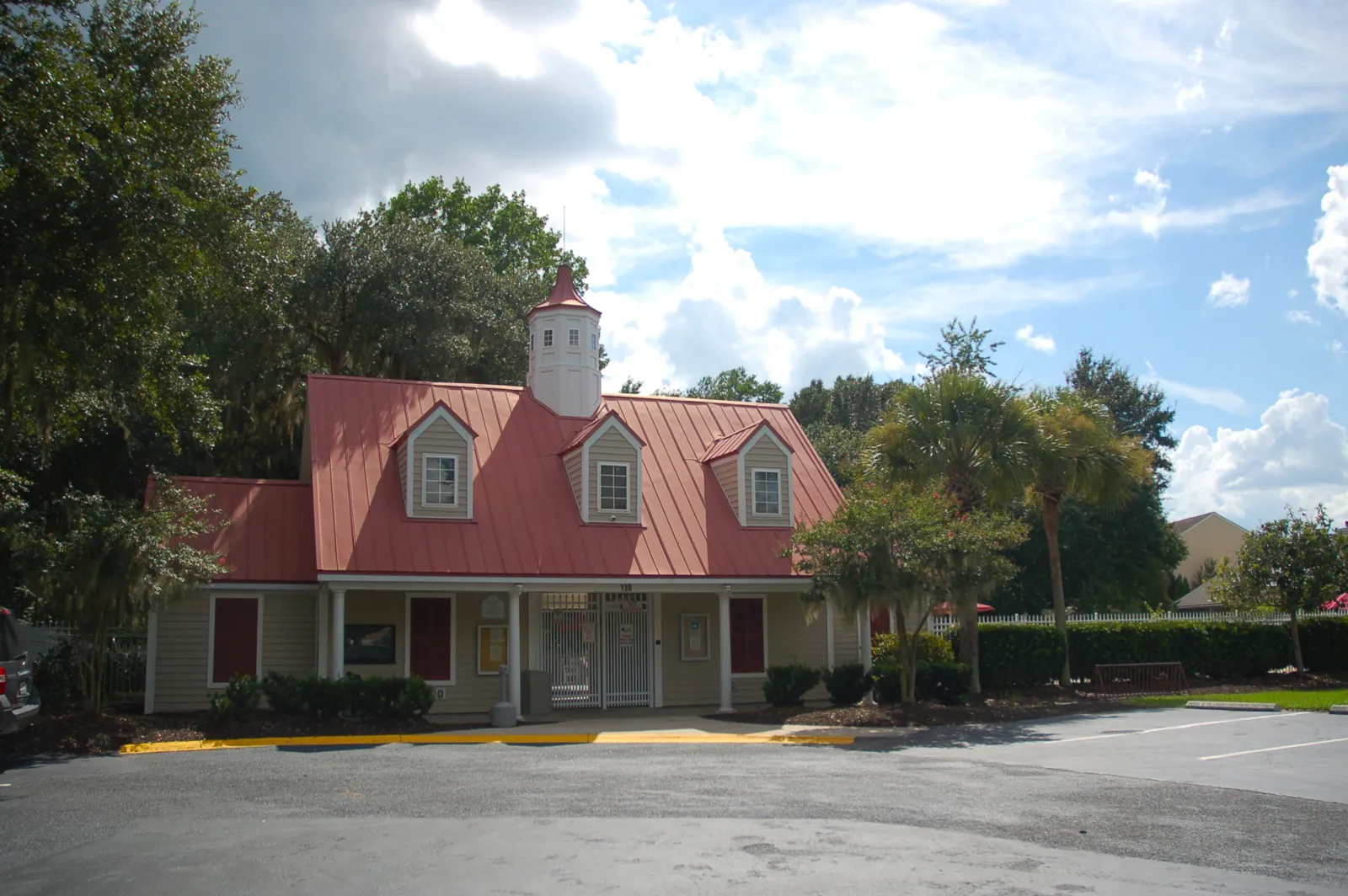 Edgefield community pool building in Bluffton, SC