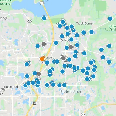 Oviedo Interactive Real Estate Map Search