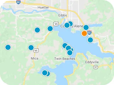 North Idaho Real Estate Map Search