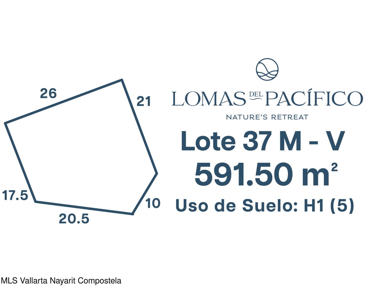 Lote 37 Manzana 5, Puerto Vallarta, JALISCO N/A — Lomas del Pacifico