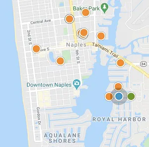 Interactive Map Search