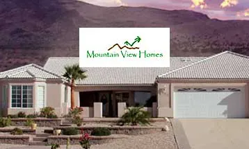 Image: Mountain View Homes Logo - Black Mountain Valley Realty works with local builder Mountain Valley Homes.