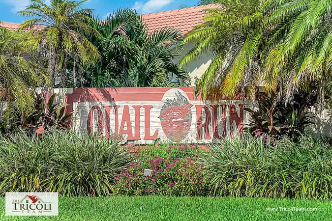 Quail Run Boynton Beach Homes For Sale
