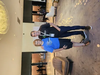 Rochelle Roesler with Greg Harrelson, Agent Success Academy