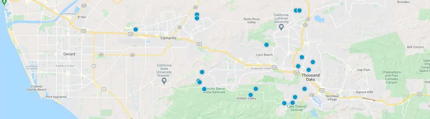 Interactive Map Search