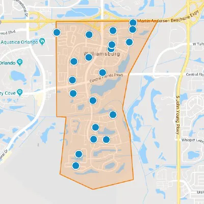 Williamsburg Interactive Real Estate Map Search