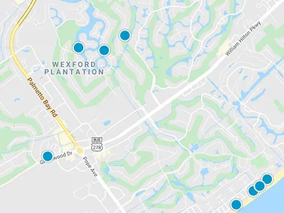 hilton head mls map