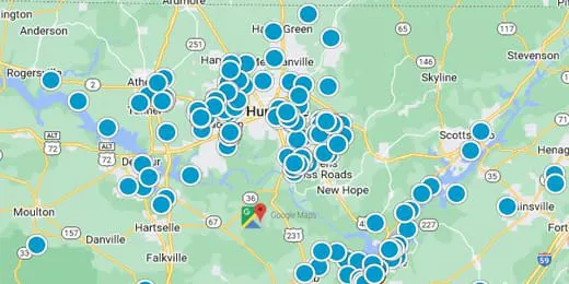 Alabama Real Estate Map Search