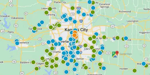 Kansas City Real Estate Map Search