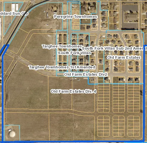 Old Farm Estates Subdivision in Sugar City