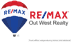 RE/MAX Out West Realty Logo