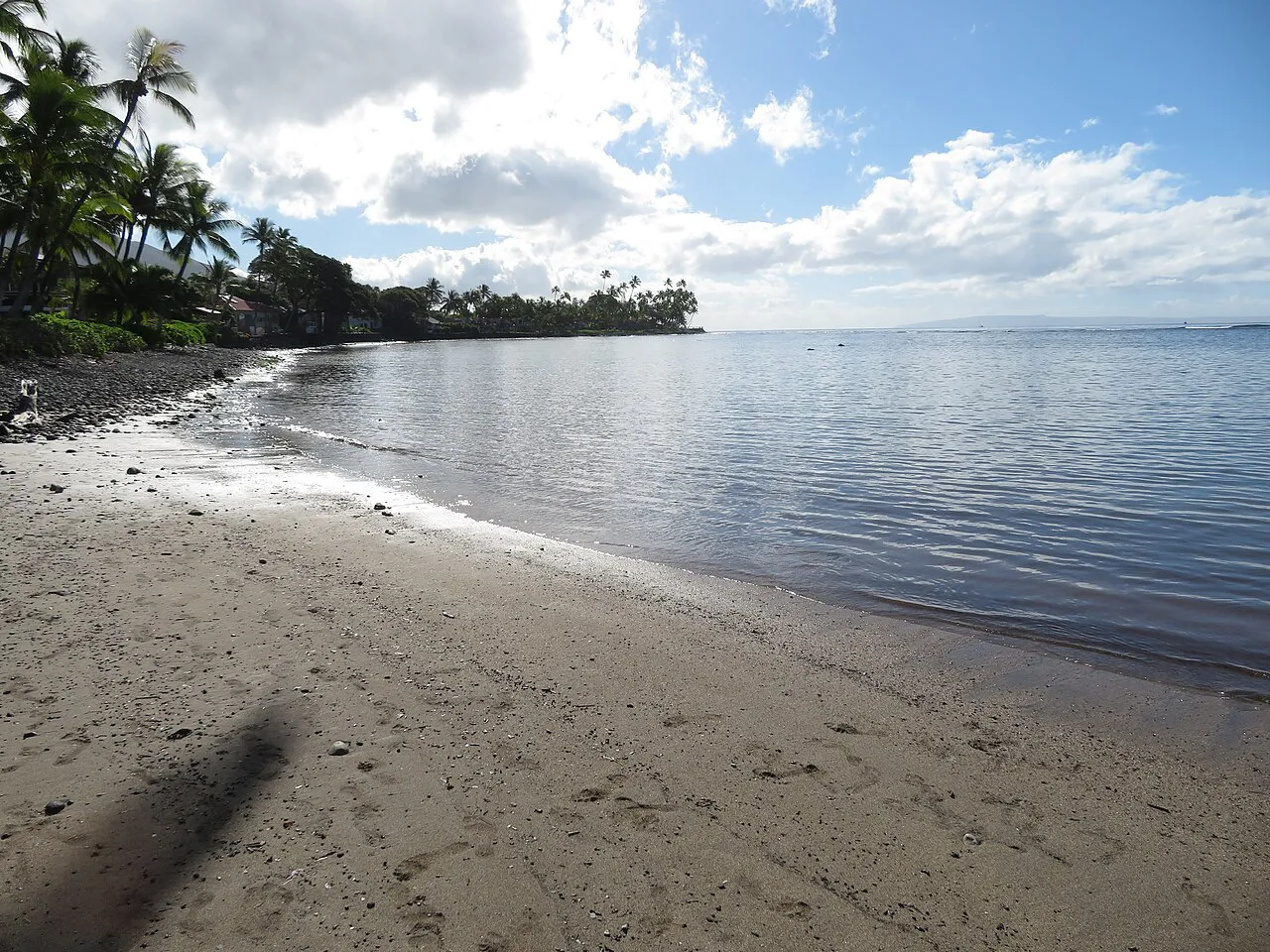 Shoreline at Puamana Point, Lahaina, Maui